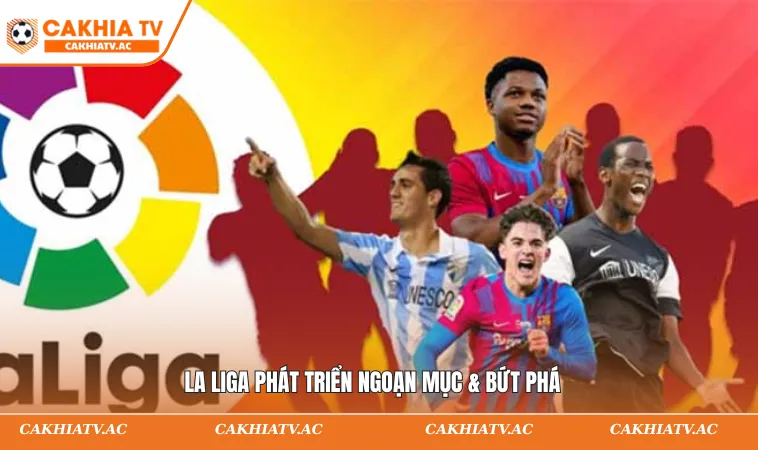 La Liga – Nơi Hội Tụ Những Ông Lớn Bóng Đá Thế Giới 2 La liga phát triển ngoạn mục & bứt phá