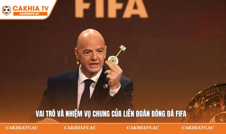 Vai trò và nhiệm vụ chung của liên đoàn bóng đá FIFA